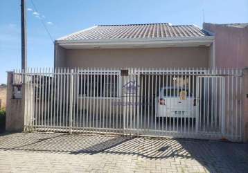 Casa com 2 dormitórios à venda, 120 m² por r$ 350.000,00 - estados - fazenda rio grande/pr