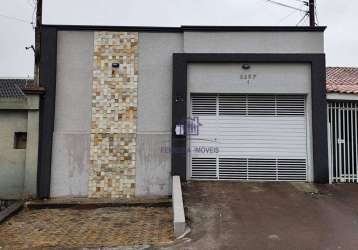 Casa com 3 dormitórios à venda por r$ 599.000 - vila ipanema - piraquara/pr