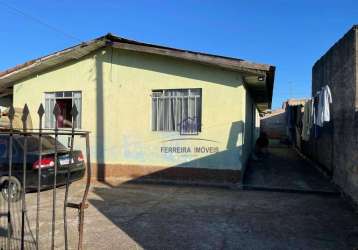 Casa com 2 dormitórios à venda por r$ 250.000 - iguaçu - fazenda rio grande/pr