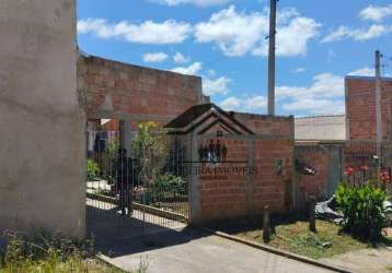 Casa com 2 dormitórios à venda, 55 m² por r$ 135.000 - estados - fazenda rio grande/paraná