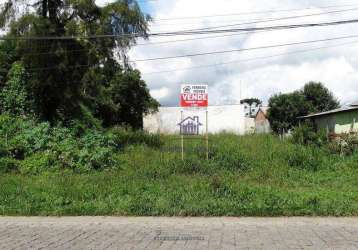 Terreno à venda, 714 m² por r$ 550.000,00 - guatupê - são josé dos pinhais/pr