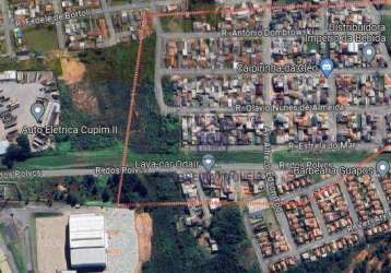 Terreno à venda, 200 m² por r$ 16.000,00 - são marcos - são josé dos pinhais/pr