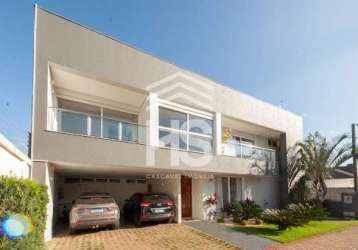 Sobrado à venda, 329 m² - pacaembu - cascavel/pr