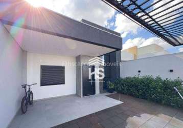 Casa com 3 dormitórios à venda, 139 m² por r$ 790.000,00 - tropical iii - cascavel/pr