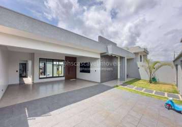 Casa com 4 dormitórios à venda, 240 m² por r$ 1.760.000,00 - tropical ii - cascavel/pr