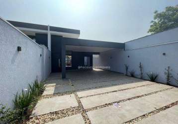 Casa com 3 dormitórios à venda, 128 m² por r$ 800.000,00 - alto alegre - cascavel/pr