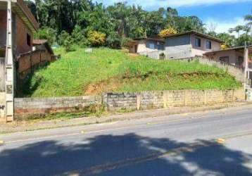 Terreno à venda, 599 m² por r$ 250.000,00 - passo manso - blumenau/sc