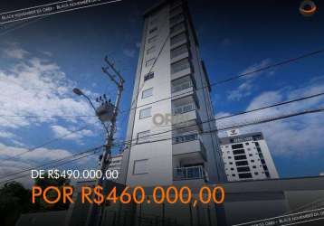 Apartamento com 2 dormitórios à venda, 71 m² por r$ 460.000,00 - itoupava norte - blumenau/sc