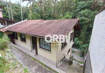 2 casas no mesmo terreno à venda, 374 m² por r$ 349.000 - valparaíso - blumenau/sc