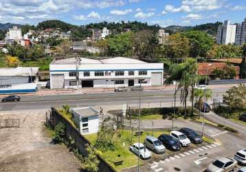 Galpão para alugar, 1306 m² por r$ 33.982,46/mês - itoupava norte - blumenau/sc