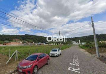 Terreno à venda, 400 m² por r$ 310.000,00 - bela vista - gaspar/sc