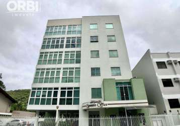 Sala para alugar, 128 m² por r$ 4.614,00/mês - ponta aguda - blumenau/sc