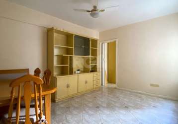 Se você está procurando apartamento em um prédio com segurança, então este é o apartamento ideal para você. &lt;br&gt;&lt;br&gt;apartamento 1 dormitório, semi mobiliado, living amplo com dois ambiente