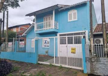 Casa/sobrado 3 dormitórios, 2 vagas de garagem, 2 banheiros, bairro parque amador, esteio, rs.    &lt;br&gt;casa sobrado 3 dormitórios, 2 banheiros , sala, escritório, cozinha, área de serviço, churra