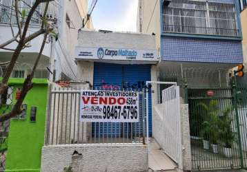 Excelente oportunidade de investimento: loja comercial à venda em botafogo, rio de janeiro-rj, 4 salas, 3 banheiros, 2 vagas, 458m².