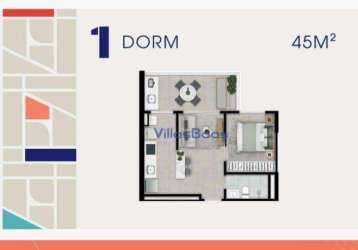 Oportiunidade: apto de 1 dorm - jd aquarius - entrega agosto 2026