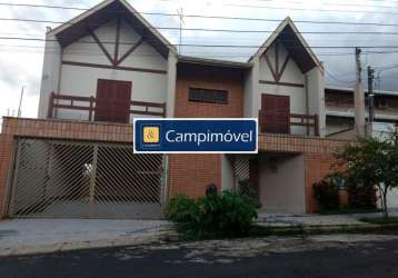 Casa para venda em campinas, jardim chapadão, 4 dormitórios, 1 suíte, 4 banheiros, 4 vagas