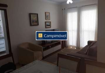 Apartamento para venda em campinas, jardim chapadão, 3 dormitórios, 1 suíte, 2 banheiros, 2 vagas