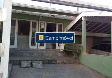 Casa para venda em campinas, jardim nova europa, 2 dormitórios, 2 banheiros, 3 vagas