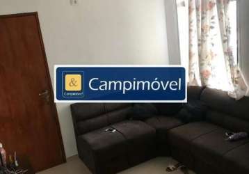 Apartamento para venda em campinas, jardim miranda, 2 dormitórios, 1 banheiro, 1 vaga