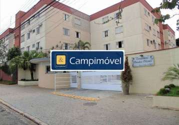 Apartamento para venda em campinas, vila mimosa, 2 dormitórios, 1 banheiro, 1 vaga