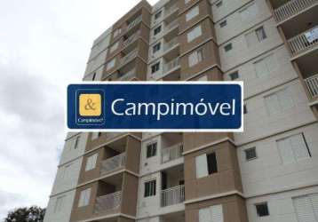 Apartamento para venda em campinas, residencial parque da fazenda, 3 dormitórios, 1 suíte, 2 banheiros, 1 vaga