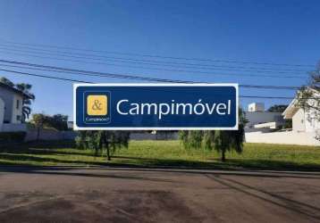 Terreno para venda em campinas, loteamento alphaville campinas