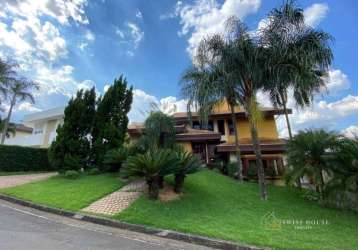 Casa em condomínio fechado com 5 quartos à venda na estrada da rhodia, --, vila hollândia, campinas, 519 m2 por r$ 2.190.000