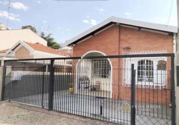 Casa comercial à venda na rua doutor barbosa de barros, --, botafogo, campinas, 151 m2 por r$ 530.000