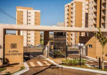 Apartamento com 2 quartos à venda na avenida thereza ana cecon breda, --, jardim das colinas, hortolândia, 59 m2 por r$ 280.000