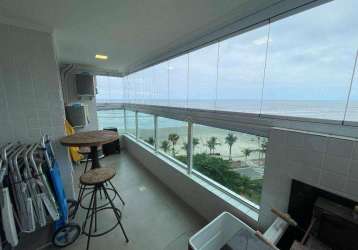 Apartamento com 2 dormitórios e vista mar à venda na praia grande, aceita financiamento bancário!