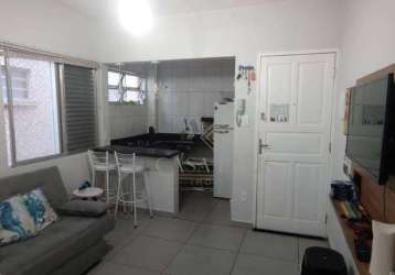 Kitnet à venda, 37 m² por r$ 185.000,00 - ocian - praia grande/sp