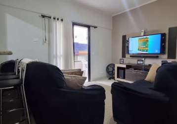 Apartamento com 2 quartos à venda, 82 m² por r$ 450.000 - guilhermina - praia grande/sp