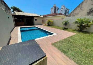 Casa com 3 dormitórios à venda, 178 m² por r$ 1.050.000 - solemar - praia grande/sp