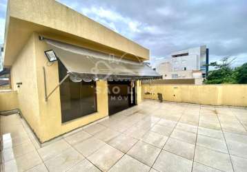 Cobertura | 3 quartos | 2 vagas - bairro liberdade - r$ 740.000,00