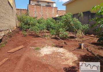 Terreno a venda no jardim são jorge em araraquara.