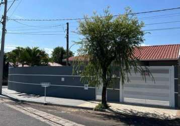 Casa com 3 dormitórios à venda, 158 m² por r$ 500.000 - jardim do bosque - araraquara/sp