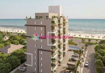 Jardins de nazaré, apartamentos com 2 e 3 dormitórios frente mar na praia de massaguaçu à venda