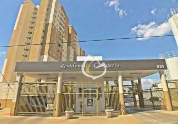 Apartamento com 2 dormitórios à venda, 63 m² por r$ 380.000,00 - residencial calegaris - paulínia/sp