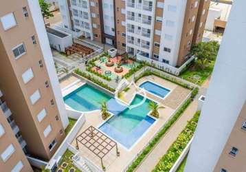 Apartamento com 3 dormitórios à venda, 70 m² por r$ 534.623,00 - morada morumbi residencial clube - paulínia/sp