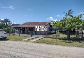 Casa para venda em balneário barra do sul, costeira, 2 dormitórios, 1 banheiro, 1 vaga