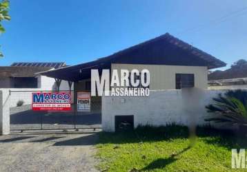 Casa para venda em balneário barra do sul, costeira, 3 dormitórios, 1 banheiro, 3 vagas