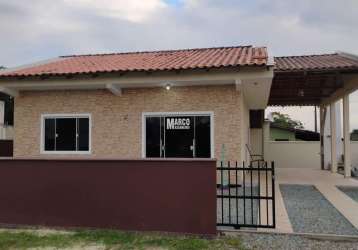 Casa para venda em balneário barra do sul, salinas, 2 dormitórios, 1 banheiro, 1 vaga