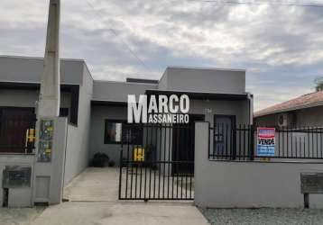 Geminado para venda em balneário barra do sul, costeira, 2 dormitórios, 1 banheiro