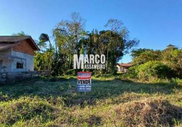 Terreno para venda em balneário barra do sul, costeira