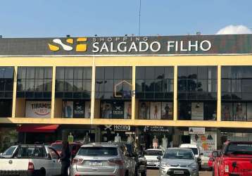 Sala comercial com 2 salas para alugar na avenida senador salgado filho, 1385, guabirotuba, curitiba por r$ 1.800