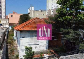 Terreno à venda, 500 m² por r$ 1.100.000 - vila príncipe de gales - santo andré/sp