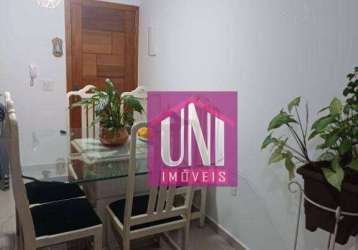 Apartamento com 3 dormitórios à venda, 80 m² por r$ 498.000,00 - utinga - santo andré/sp