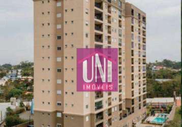 Apartamento com 3 dormitórios à venda, 79 m² por r$ 888.851,35 - bairro do limoeiro - arujá/sp