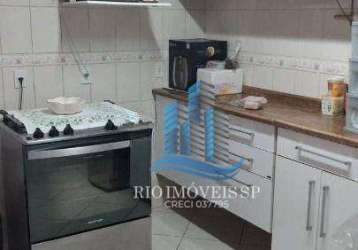 Apartamento com 2 dormitórios à venda, 80 m² por r$ 330.000,00 - mauá - são caetano do sul/sp